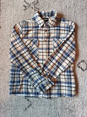 Haonanhuang plaid long sleeve top